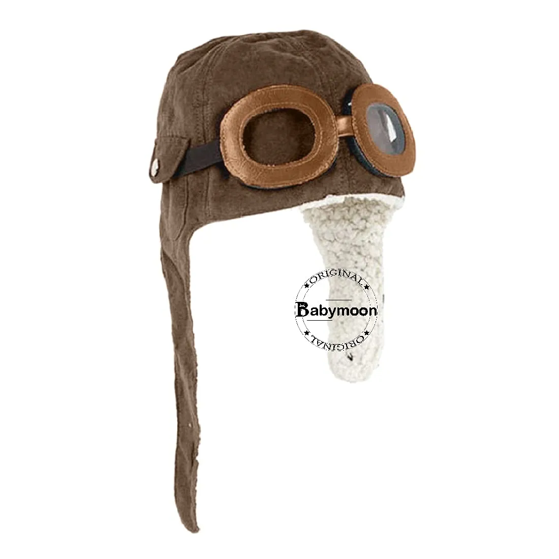 Babymoon Pilot Avaitor Cap Hat NewBorn Baby Kids Photography Shoot Props Costumes