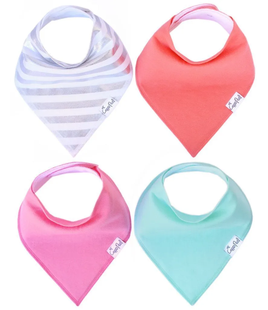 Copper Pearl Baby Bandana Bibs | Jewel