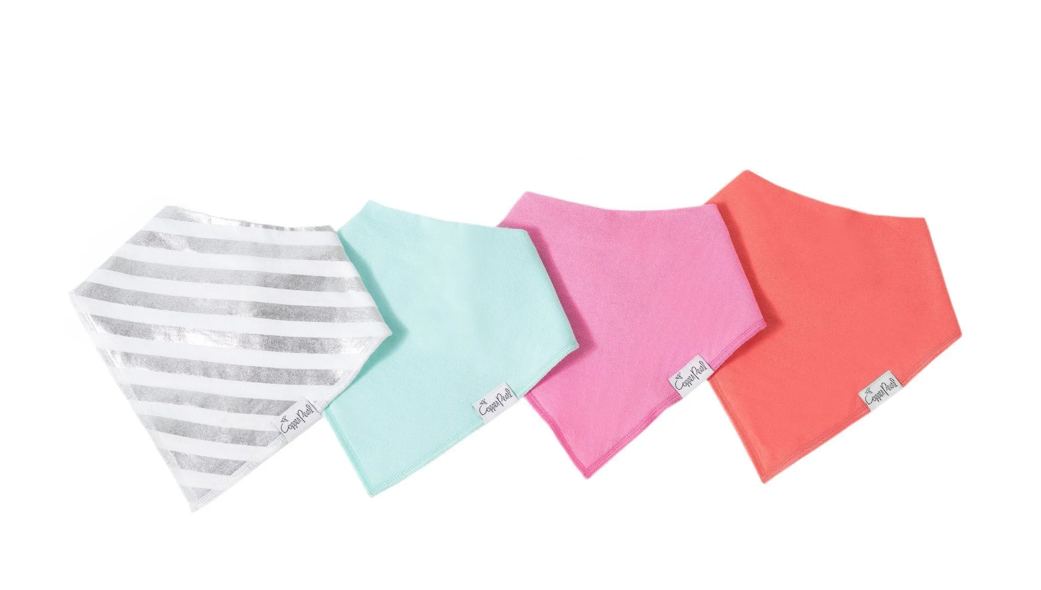 Copper Pearl Baby Bandana Bibs | Jewel