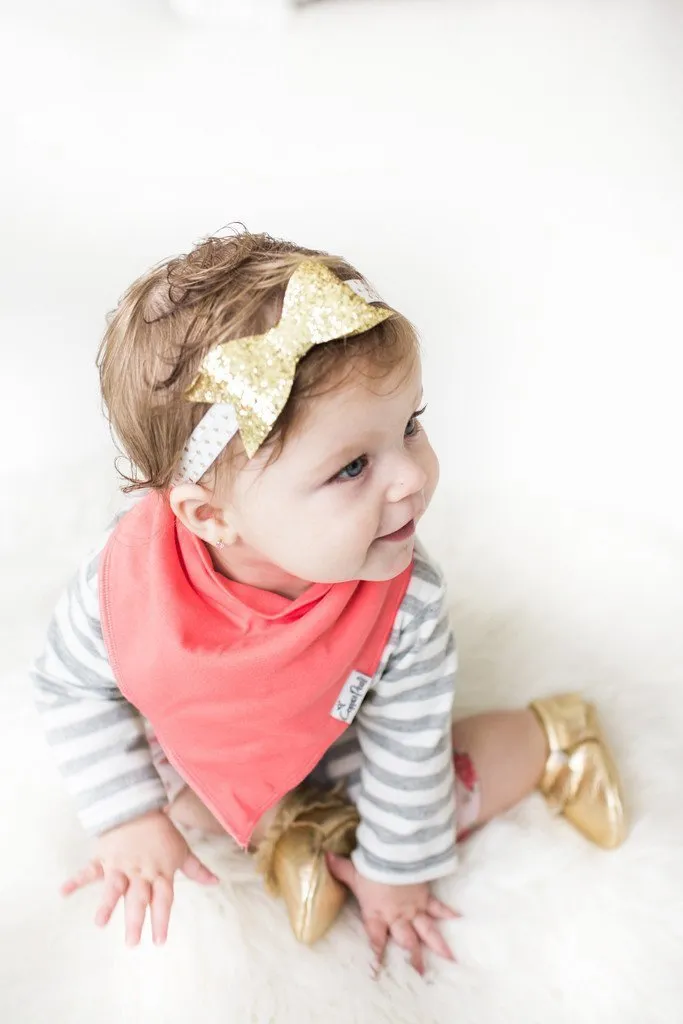 Copper Pearl Baby Bandana Bibs | Jewel