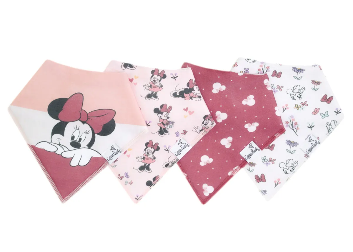 Copper Pearl Baby Bandana Bibs | Minnie Mouse