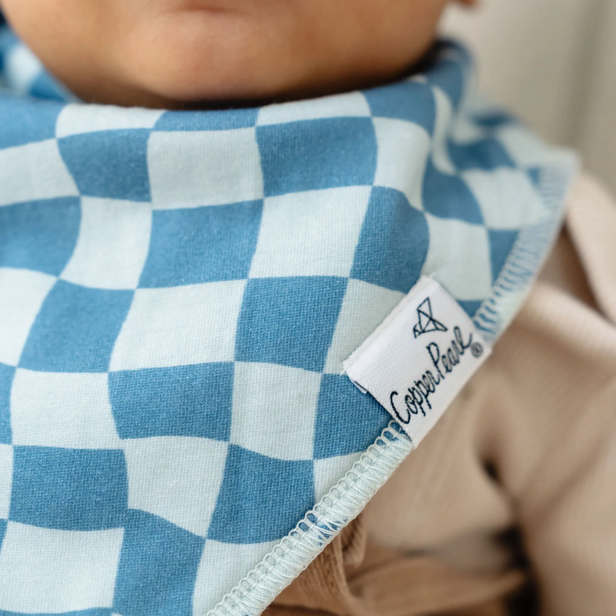 Copper Pearl Baby Bandana Bibs | Ryder