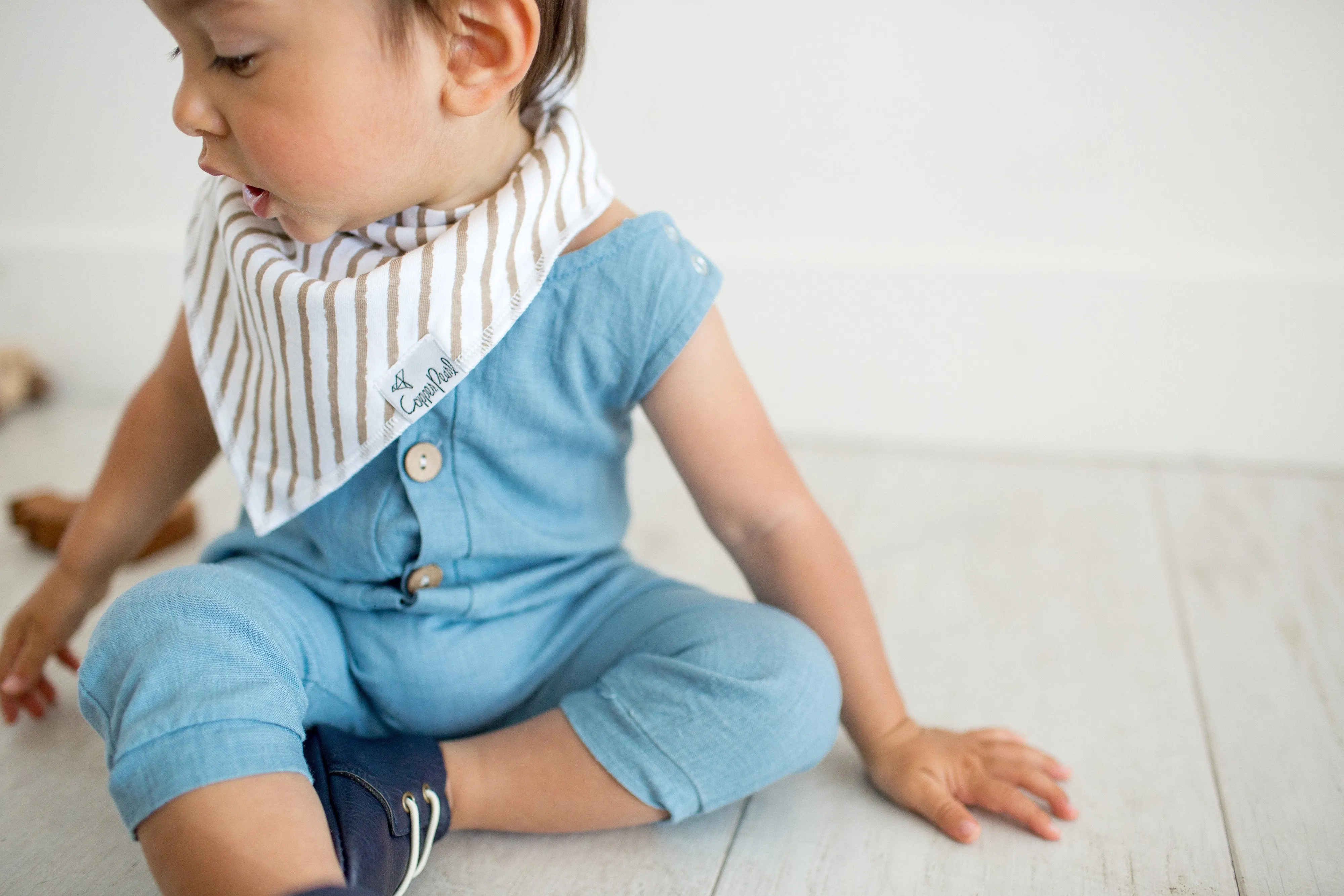 Copper Pearl Baby Bandana Bibs | Safari