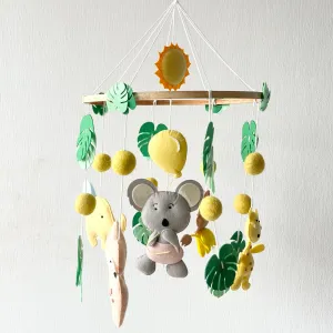 Cot / Crib Mobile - Safari Adventure