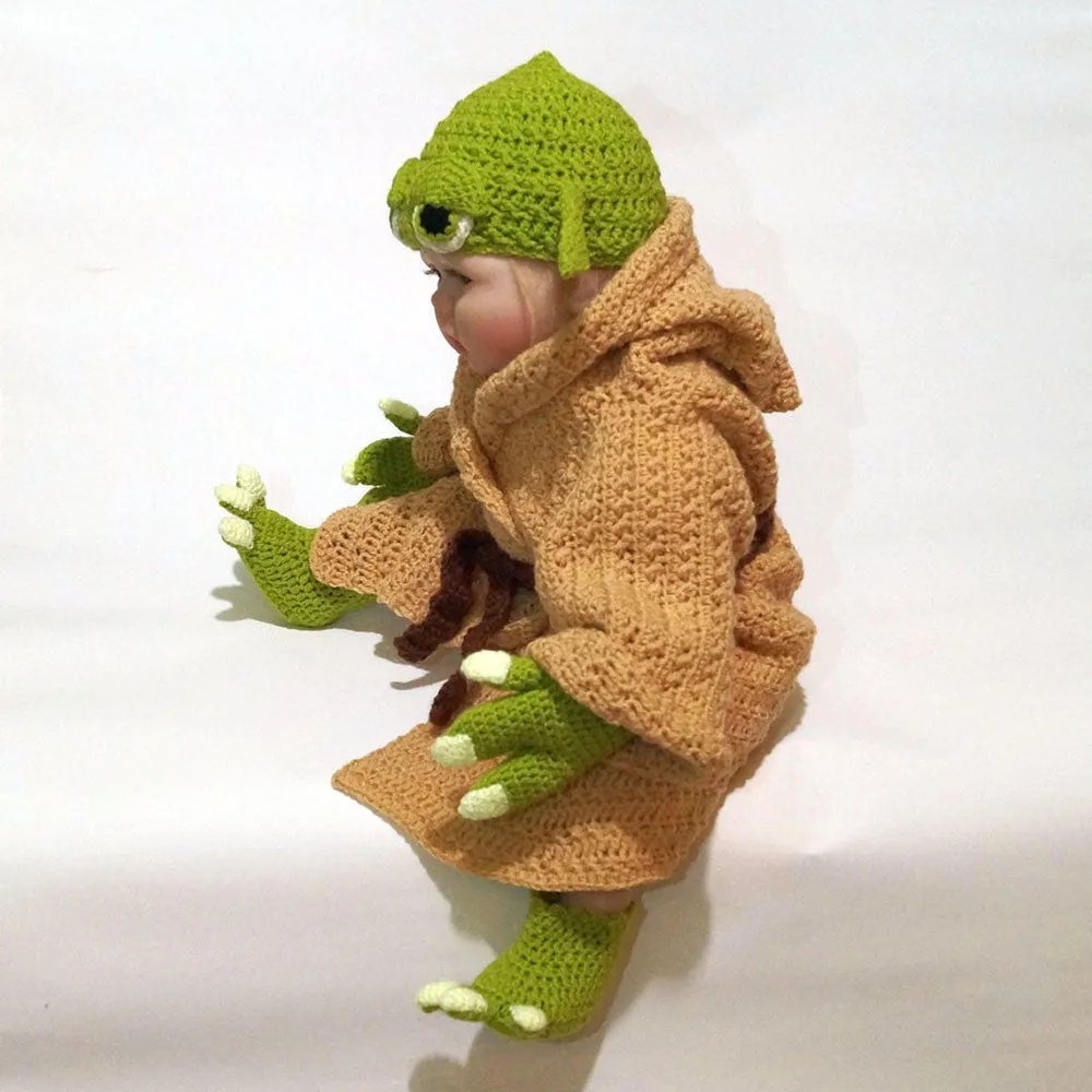 Crochet Photography Prop Design Movie Inspired by Galactic Movie Character