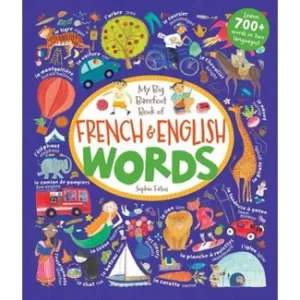 French & English Words Book - Hardcover