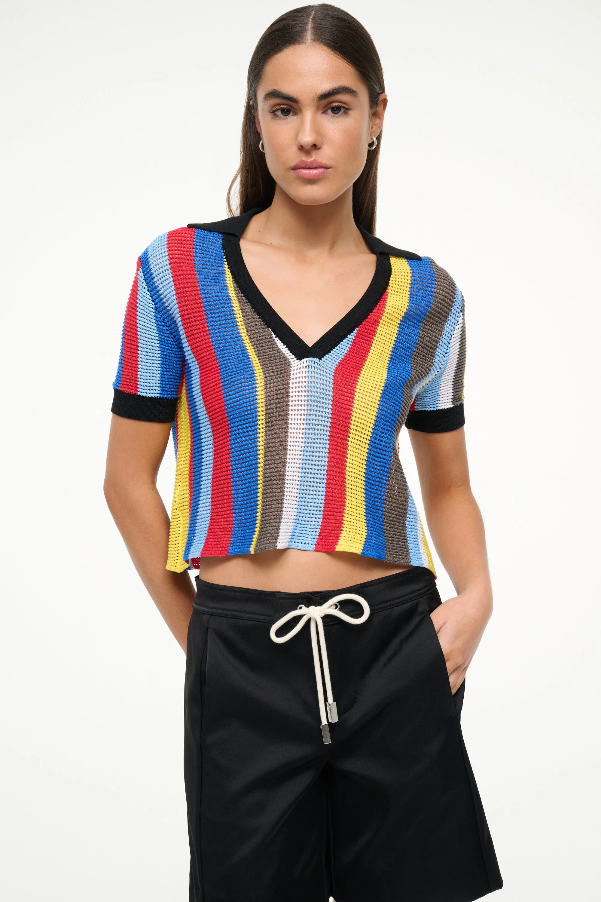 HAMEL TOP | MARKET STRIPE