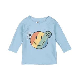 Huxbaby Smiley Rainbow Rashguard - Splash