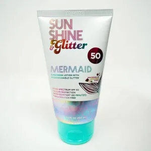 NEW! S&G Mermaid Biodegradable Glitter SPF 50 TUBE