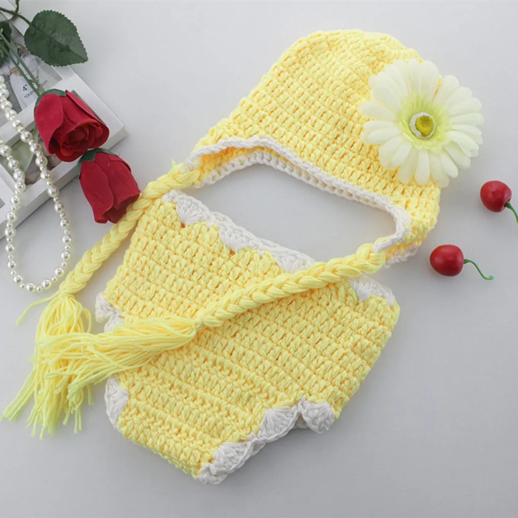 Newborn Crochet Knit Photo Props