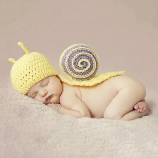 Newborn Crochet Knit Photo Props