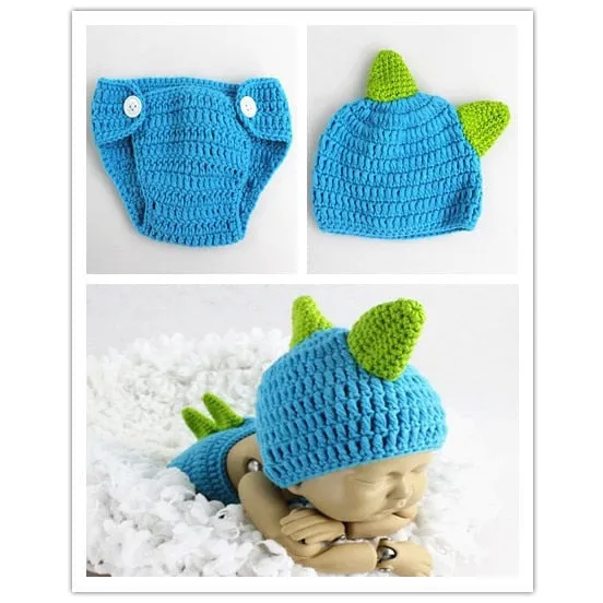 Newborn Crochet Knit Photo Props