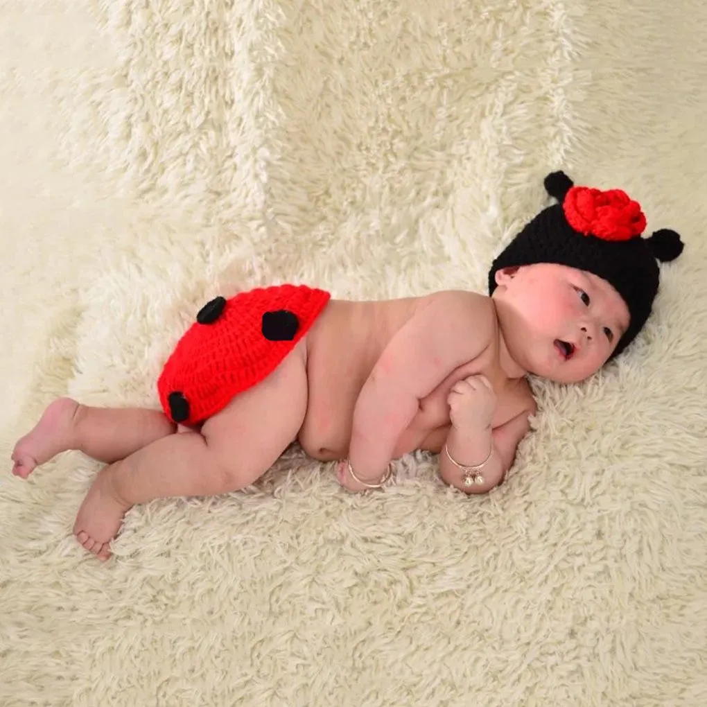 Newborn Crochet Knit Photo Props
