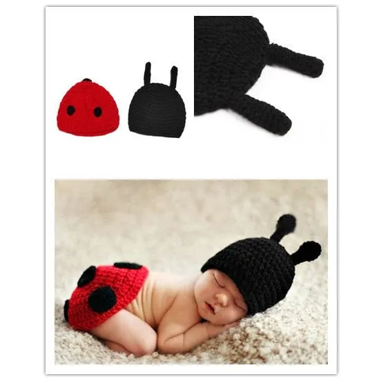 Newborn Crochet Knit Photo Props