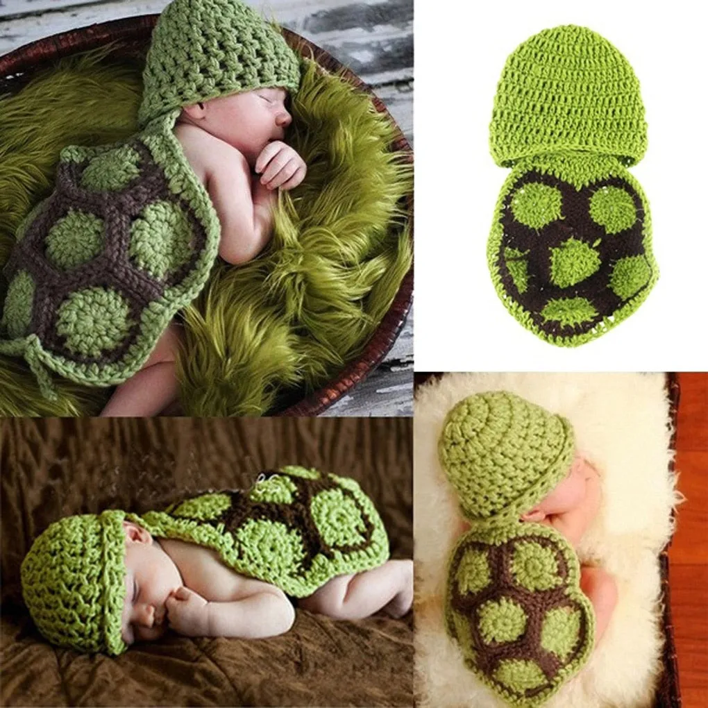 Newborn Crochet Knit Photo Props