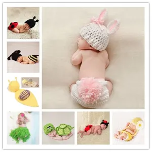 Newborn Crochet Knit Photo Props