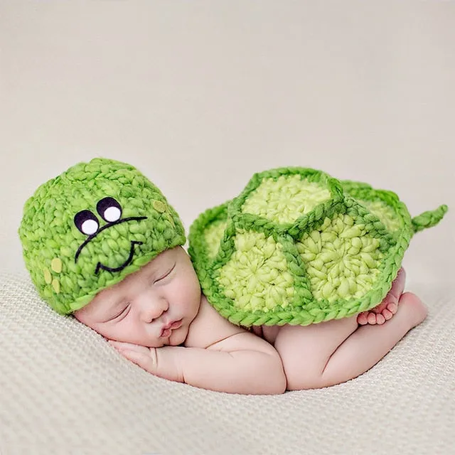 Newborn Crochet Knit Photo Props