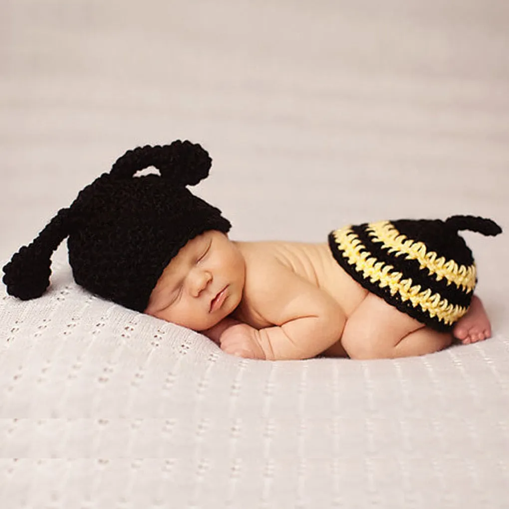Newborn Crochet Knit Photo Props