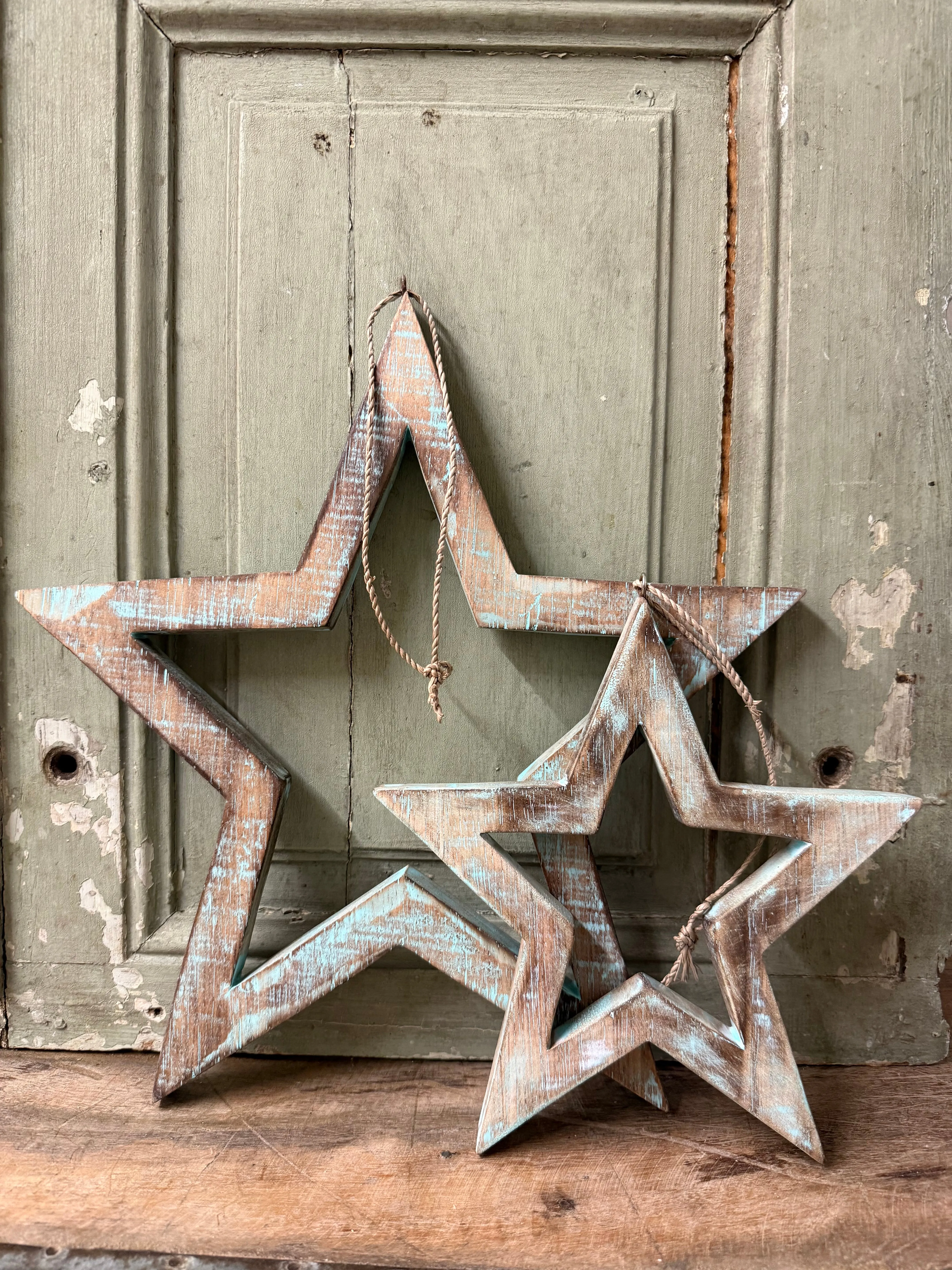 *OFFER* Set of 2 Hanging Stars - 4 colours